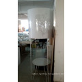 Decoration White Laser Cutting Metal Floor Lamp